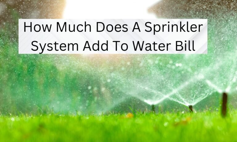 How Much Does a Sprinkler System Add to Your Water Bill in Wichita, Kansas?