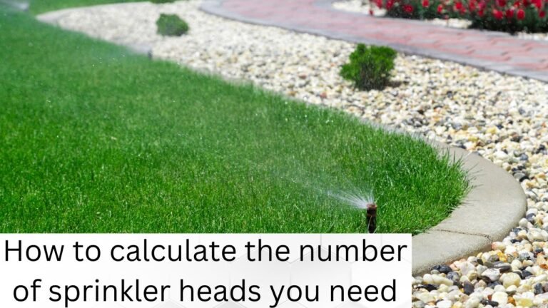 Sprinkler Head Calculator: How to Find the Perfect Number for Your Garden