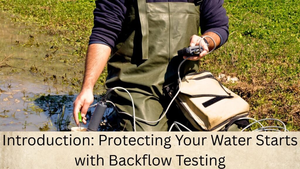 Introduction: Protecting Your Water Starts with Backflow Testing 1 Introduction: Protecting Your Water Starts with Backflow Testing