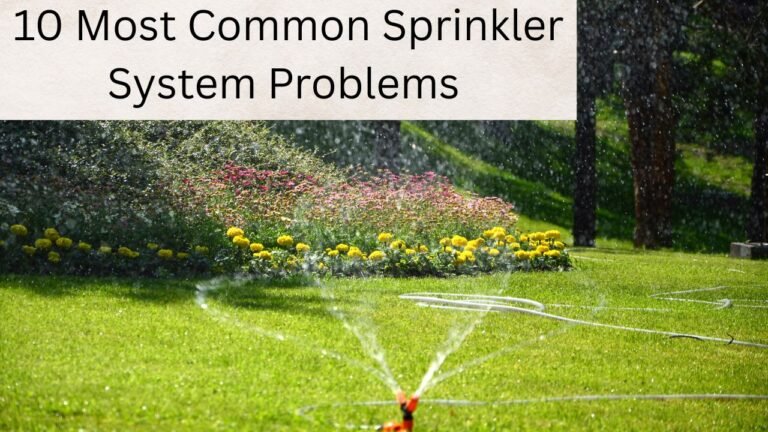 10 Most Common Sprinkler System Problems (and How to Fix Them)