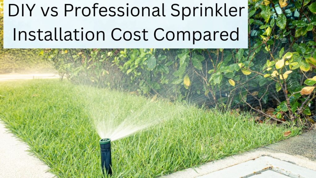 DIY vs Professional Sprinkler Installation Costs Compared 1 DIY vs Professional Sprinkler Installation Cost Compared