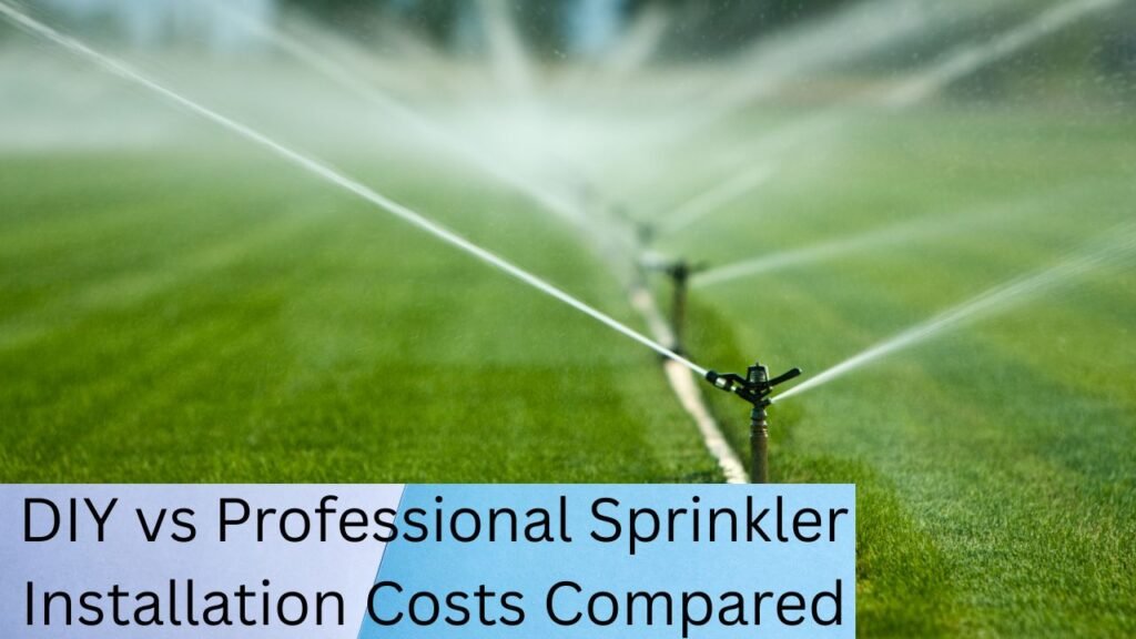 DIY vs Professional Sprinkler Installation Costs Compared 1 DIY vs Professional Sprinkler Installation Costs Compared