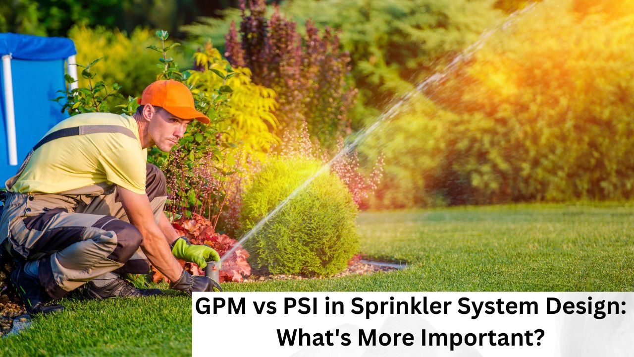 GPM vs PSI in Sprinkler System Design Whats More Important