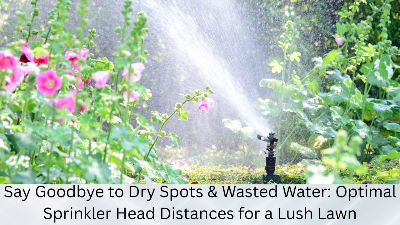 Say Goodbye to Dry Spots Wasted Water Optimal Sprinkler Head Distances for a Lush Lawn