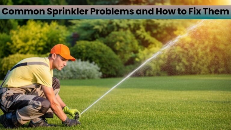Common Sprinkler Problems and How to Fix Them