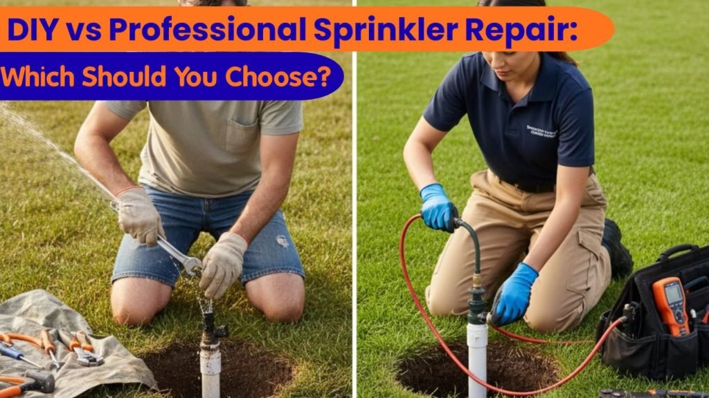 DIY vs Professional Sprinkler Repair: Which Should You Choose?