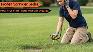 Hidden Sprinkler Leaks: How Pros Find Them Without Digging