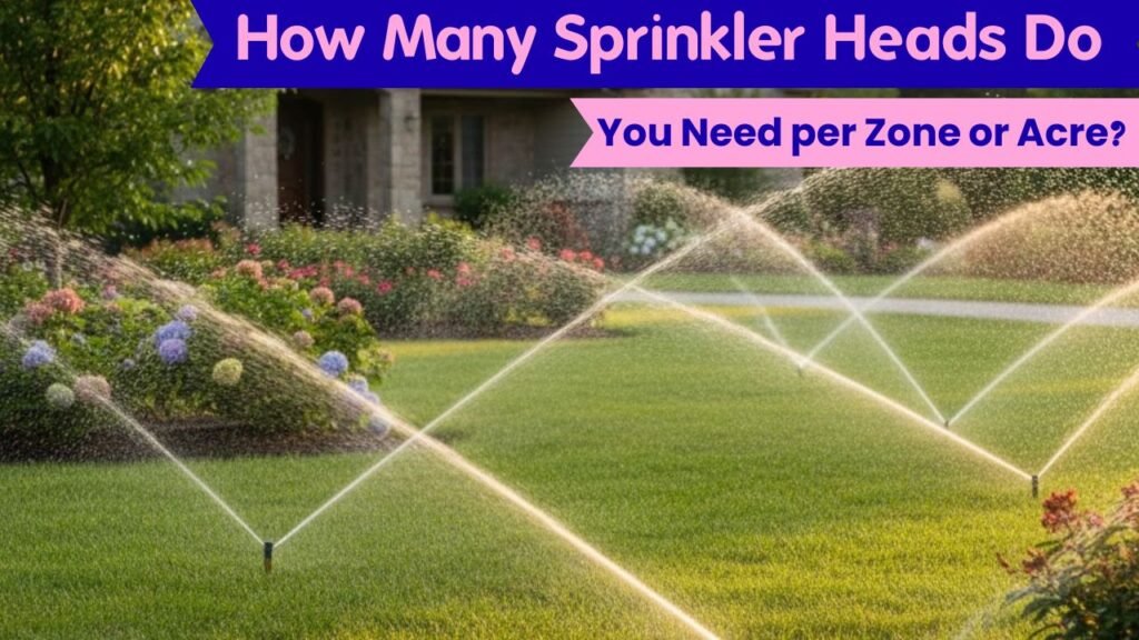How Many Sprinkler Heads Do You Need per Zone or Acre?