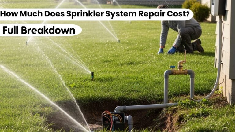 How Much Does Sprinkler System Repair Cost? A Full Breakdown Most Homeowners Miss