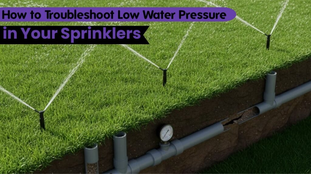 How to Troubleshoot Low Water Pressure in Your Sprinklers