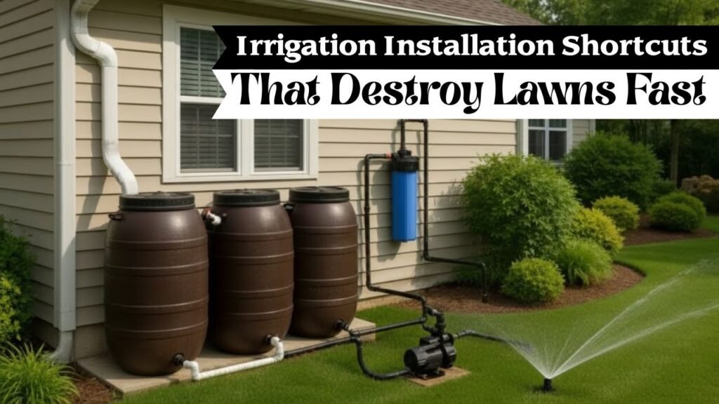7 Irrigation Installation Shortcuts That Destroy Lawns Fast 1 Irrigation Installation Shortcuts That Destroy Lawns Fast
