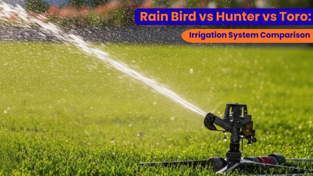 Rain Bird vs Hunter vs Toro: Irrigation System Comparison