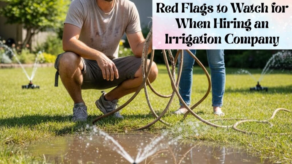Red Flags to Watch for When Hiring an Irrigation Company