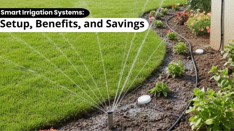Smart Irrigation Systems: Setup, Benefits, and Savings