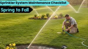 Sprinkler System Maintenance Checklist: What to Do From Spring to Fall