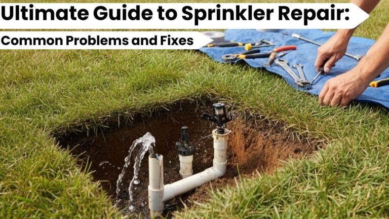 Ultimate Guide to Sprinkler Repair: Common Problems and Fixes