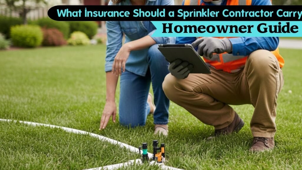 What Insurance Should a Sprinkler Contractor Carry? Homeowner Guide