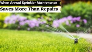 When Annual Sprinkler Maintenance Saves More Than Repairs