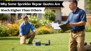 Why Some Sprinkler Repair Quotes Are Much Higher Than Others
