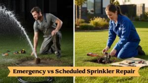 Emergency vs Scheduled Sprinkler Repair: Cost & Risk