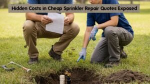 Hidden Costs in Cheap Sprinkler Repair Quotes Exposed