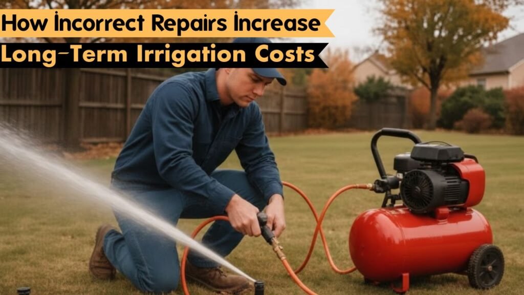 How Incorrect Repairs Increase Long-Term Irrigation Costs 1 Long-Term Irrigation Costs