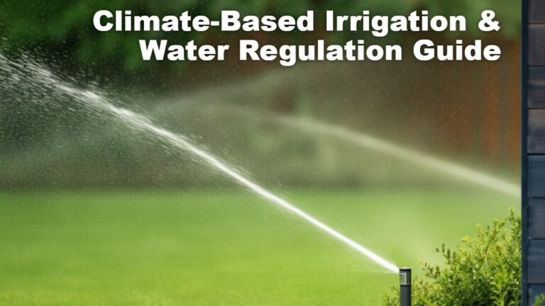 Climate-Based Irrigation & Water Regulation Guide (USA)