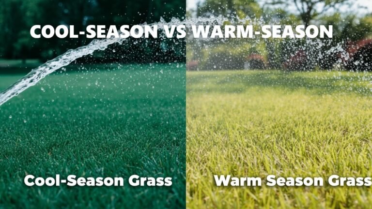 Cool-Season vs Warm-Season Grass: Watering Differences