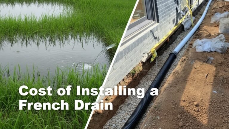 Cost of Installing a French Drain