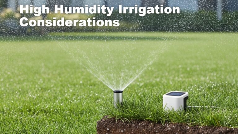Critical High Humidity Irrigation Considerations