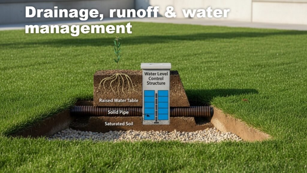 Current image: Drainage, Runoff & Water Management Master Guide