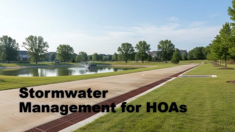 Essential Stormwater Management for HOAs Strategies