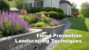 Flood Prevention Landscaping Techniques for Protecting Foundations