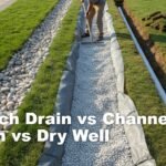 French Drain vs Channel Drain vs Dry Well: Complete Home Drainage Comparison Guide