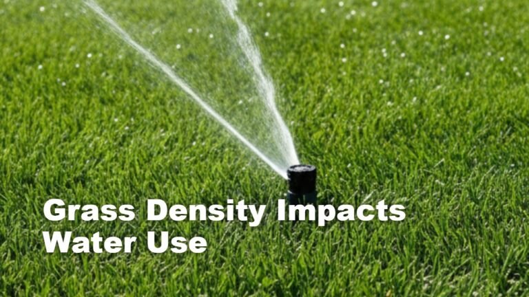 Grass Density Impacts Water Use: 9 Powerful Efficiency Facts