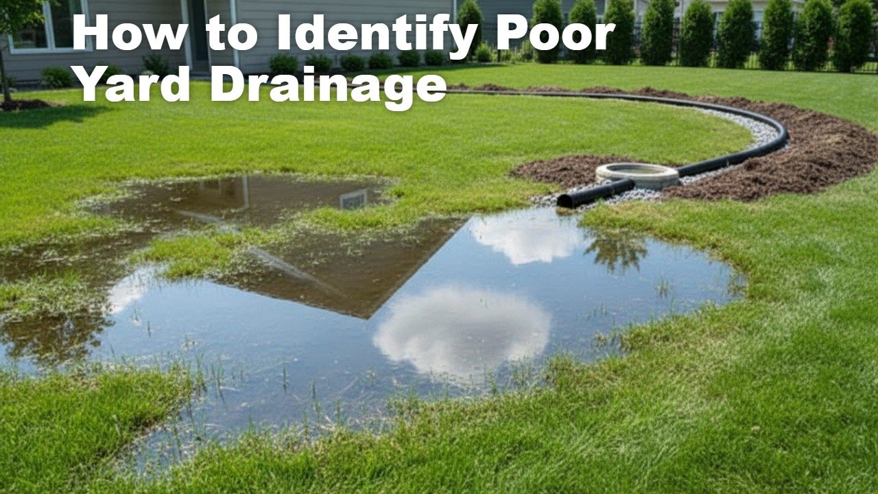 13 Smart Ways How To Identify Poor Yard Drainage Issues