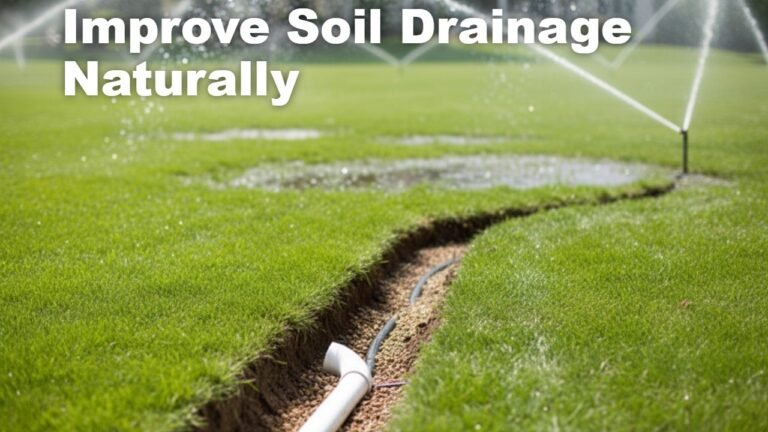 How to Improve Soil Drainage Naturally: 10 Powerful Fixes That Transform Waterlogged Lawns