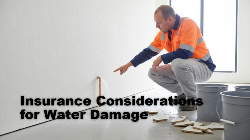 Current image: Insurance Considerations for Water Damage