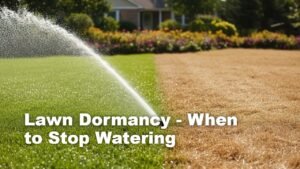 Lawn Dormancy - When to Stop Watering — 7 Smart Signs