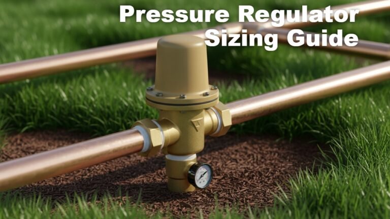 Pressure Regulator Sizing Guide for Irrigation Systems and Water Pressure Control