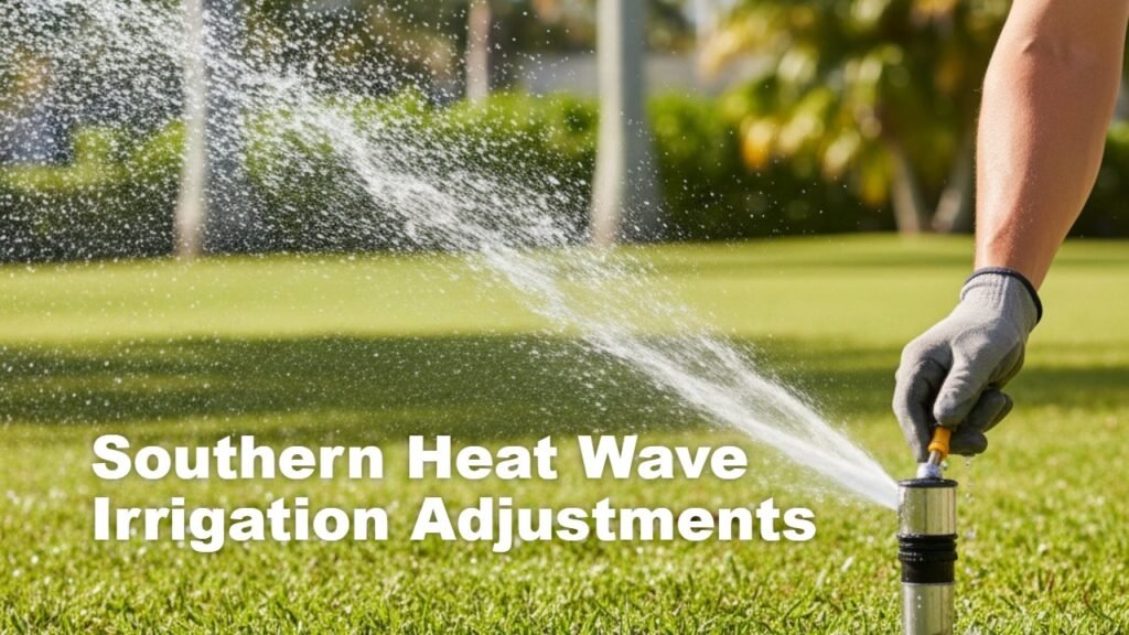 Current image: Southern Heat Wave Irrigation Adjustments