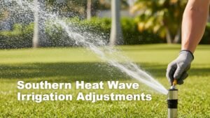 Southern Heat Wave Irrigation Adjustments
