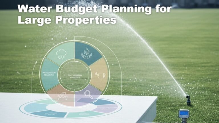 Water Budget Planning for Large Properties